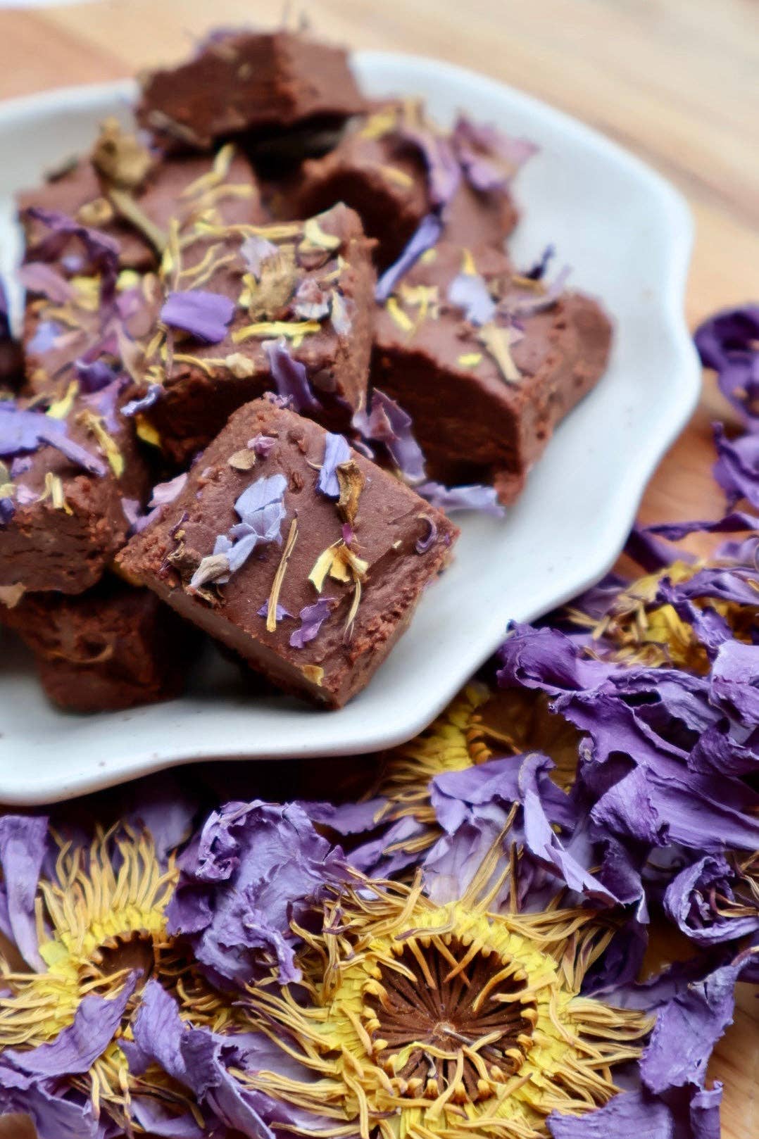 WHOLE BLUE FLOWERS | Blossoms of Intuition* - SolRising The Rock Shop