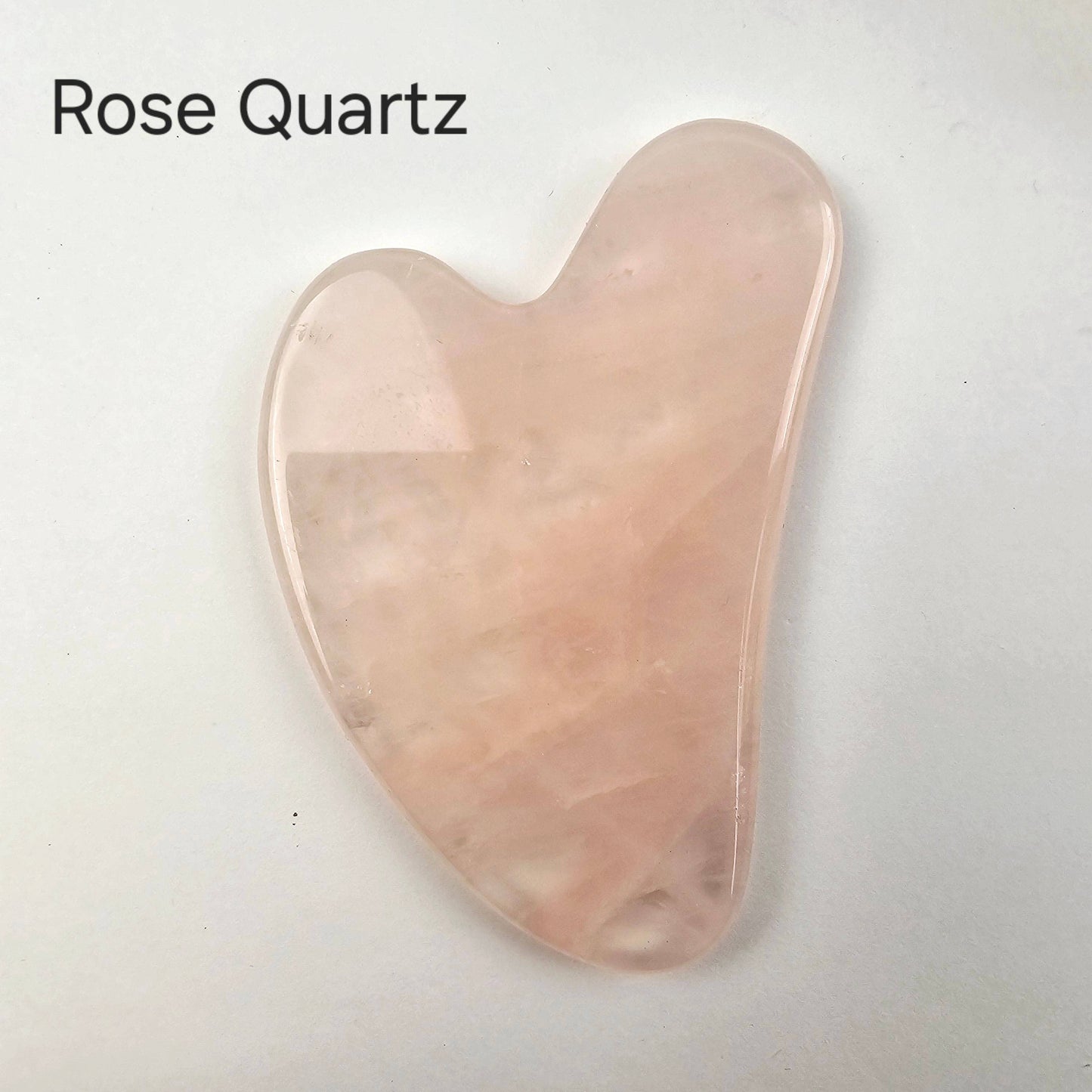 Gua Sha Face Massage Tool Crystal // Rose Quartz