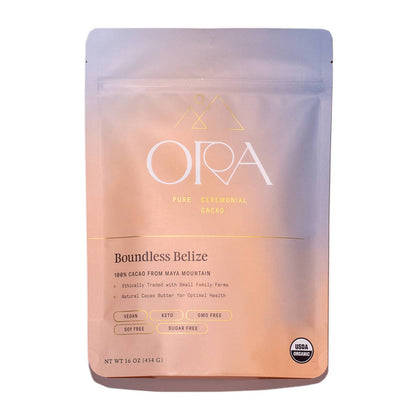 Boundless Belize 100% Cacao // Organic Ceremonial Chocolate // 1/2 lb