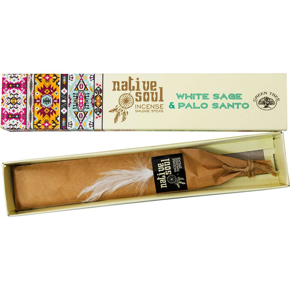 Native Soul Incense // White Sage &amp; Palo Santo