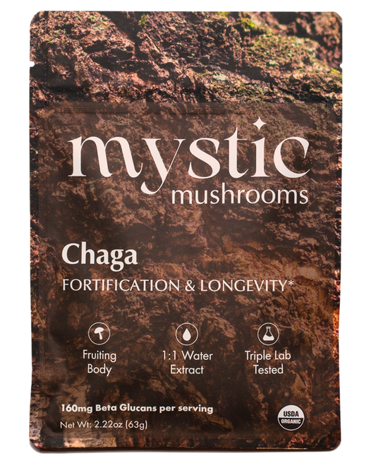 Chaga // Fruiting Body // 1:1 Water Extracted // Organic