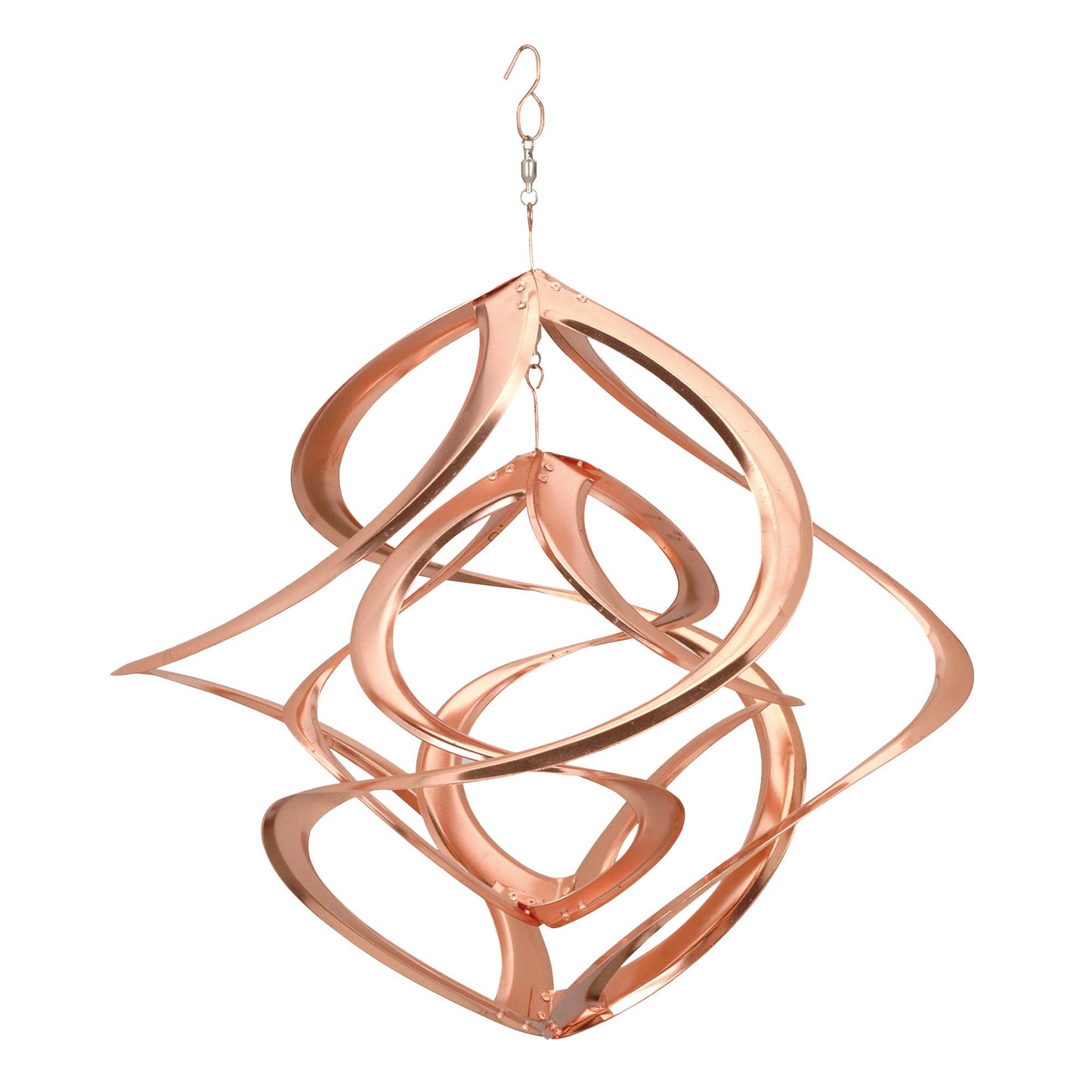 Copper Cosmix // Double Helix Garden Spinner // 14”