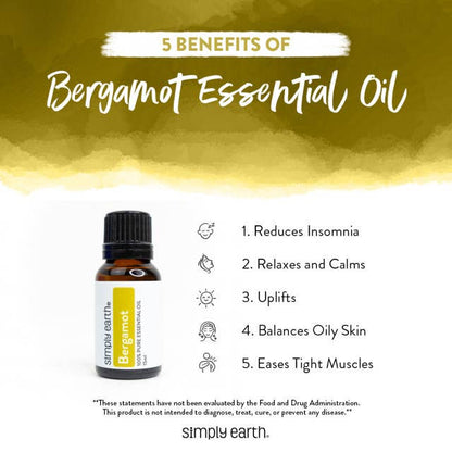 Bergamot Essential Oil 15mL