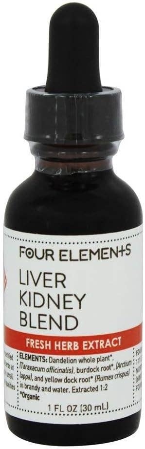 Liver Kidney Blend Herbal Tincture - 1 oz