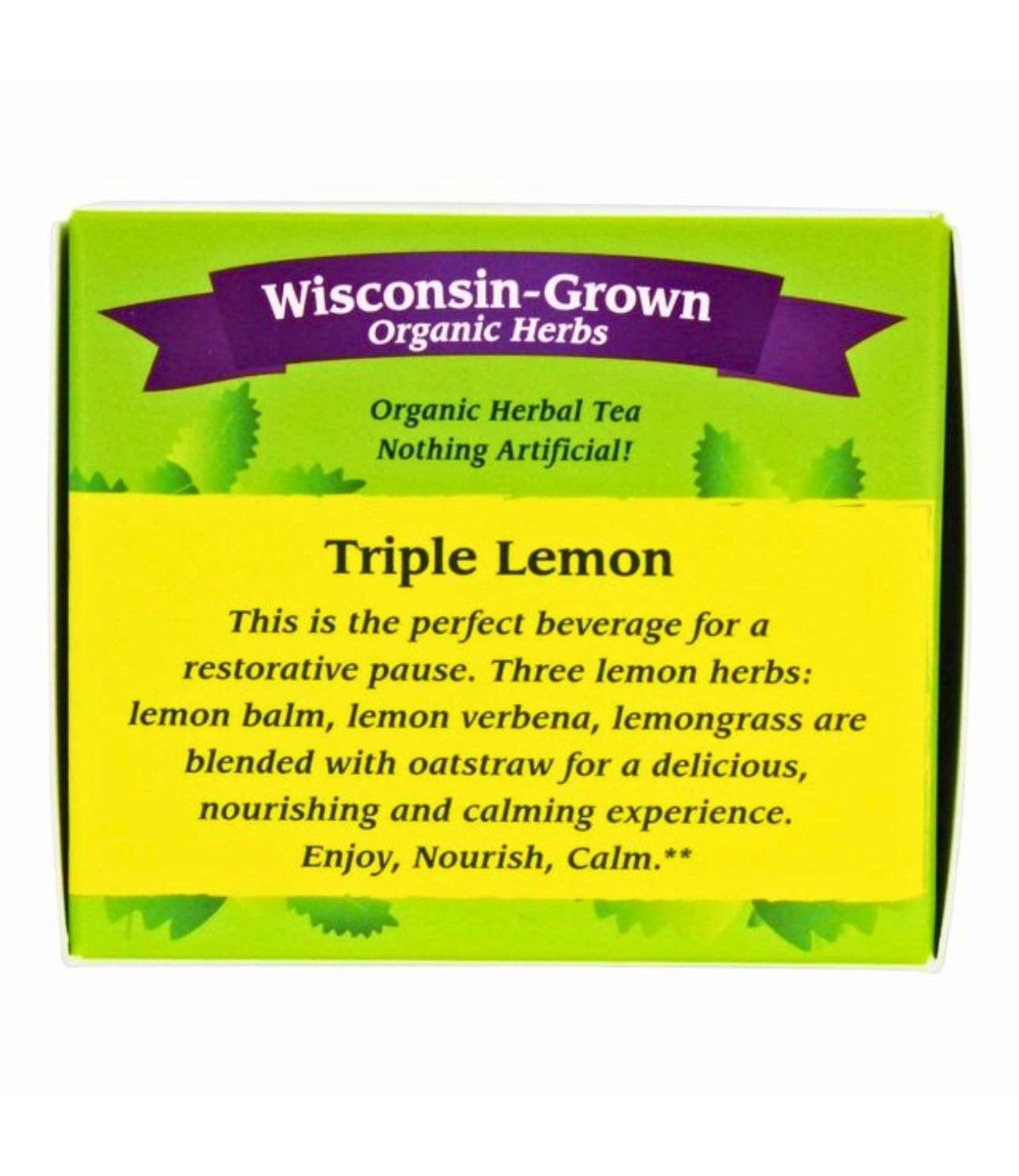 Triple Lemon Tea // Organic // WI Grown - SolRising The Rock Shop