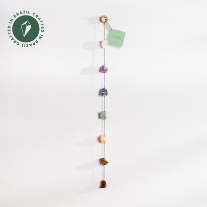 Chakra Crystal // Wall Hanging // Crafted in Brazil