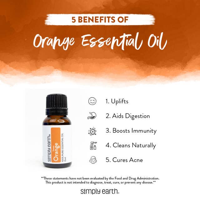 Orange Essential Oil (Sweet) 15ml