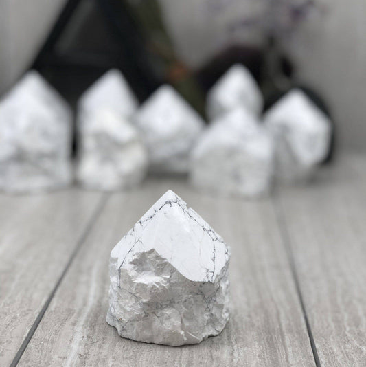 Crystal Howlite // Polished Points // Large