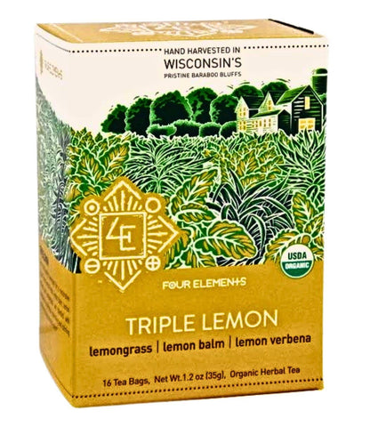 Triple Lemon Tea // Organic // WI Grown - SolRising The Rock Shop