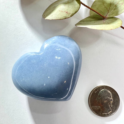 Angelite // Heart // Shape