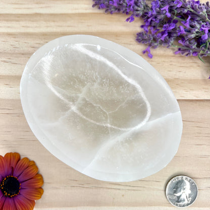 Selenite // Oval Dish // Accessory