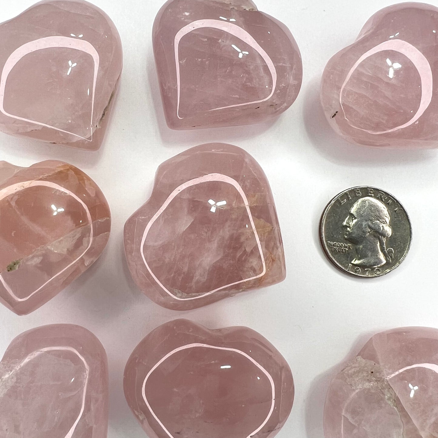 Rose Quartz // Heart // Shape