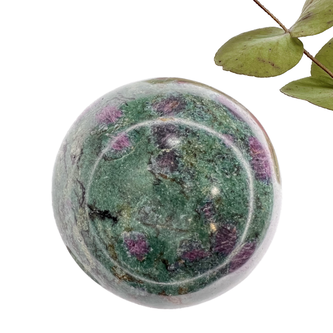 Ruby Fuchsite // Sphere