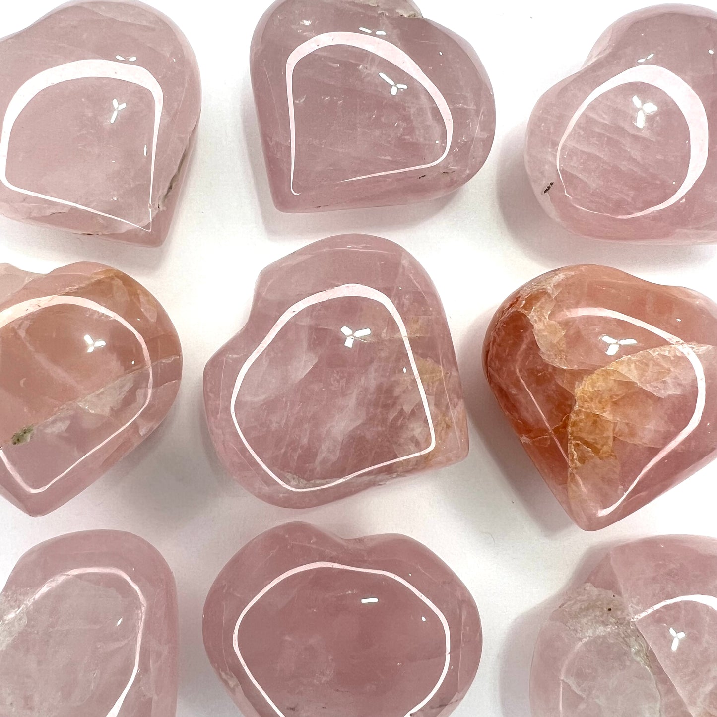 Rose Quartz // Heart // Shape