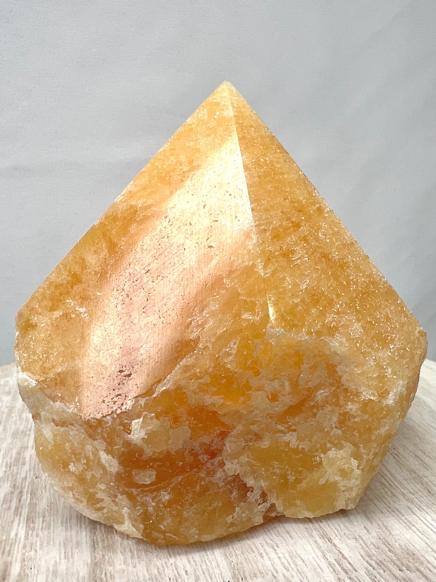 Calcite // Orange // Free Form Point