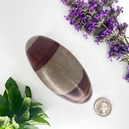 Shiva Lingam // Natural Mineral // Shape