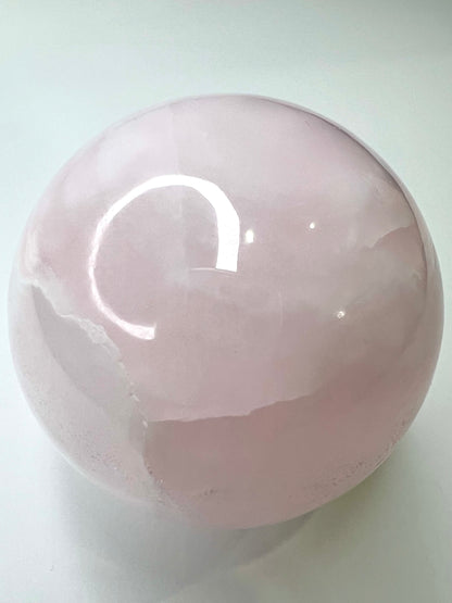 Calcite // Pink Mangano // Sphere