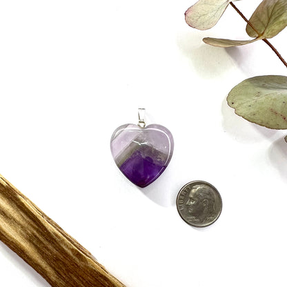 Amethyst // Heart // Pendant