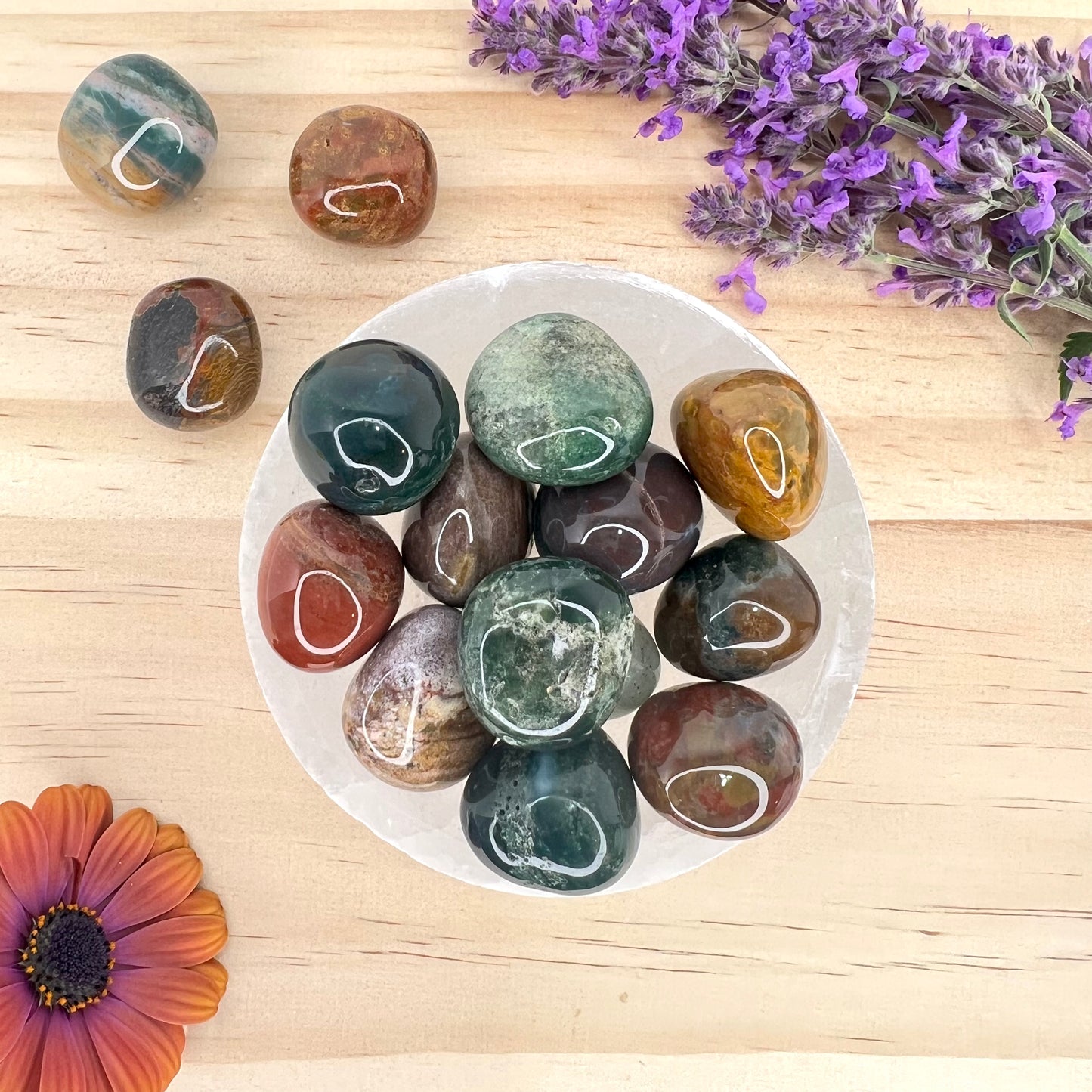 Selenite // Circle Dish // Accessory