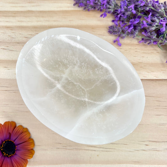 Selenite // Oval Dish // Accessory