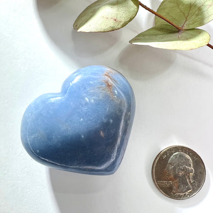 Angelite // Heart // Shape