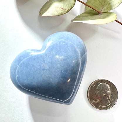 Angelite // Heart // Shape