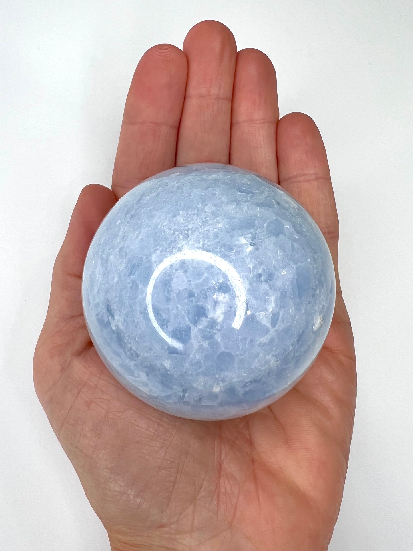 Calcite // Blue // Sphere