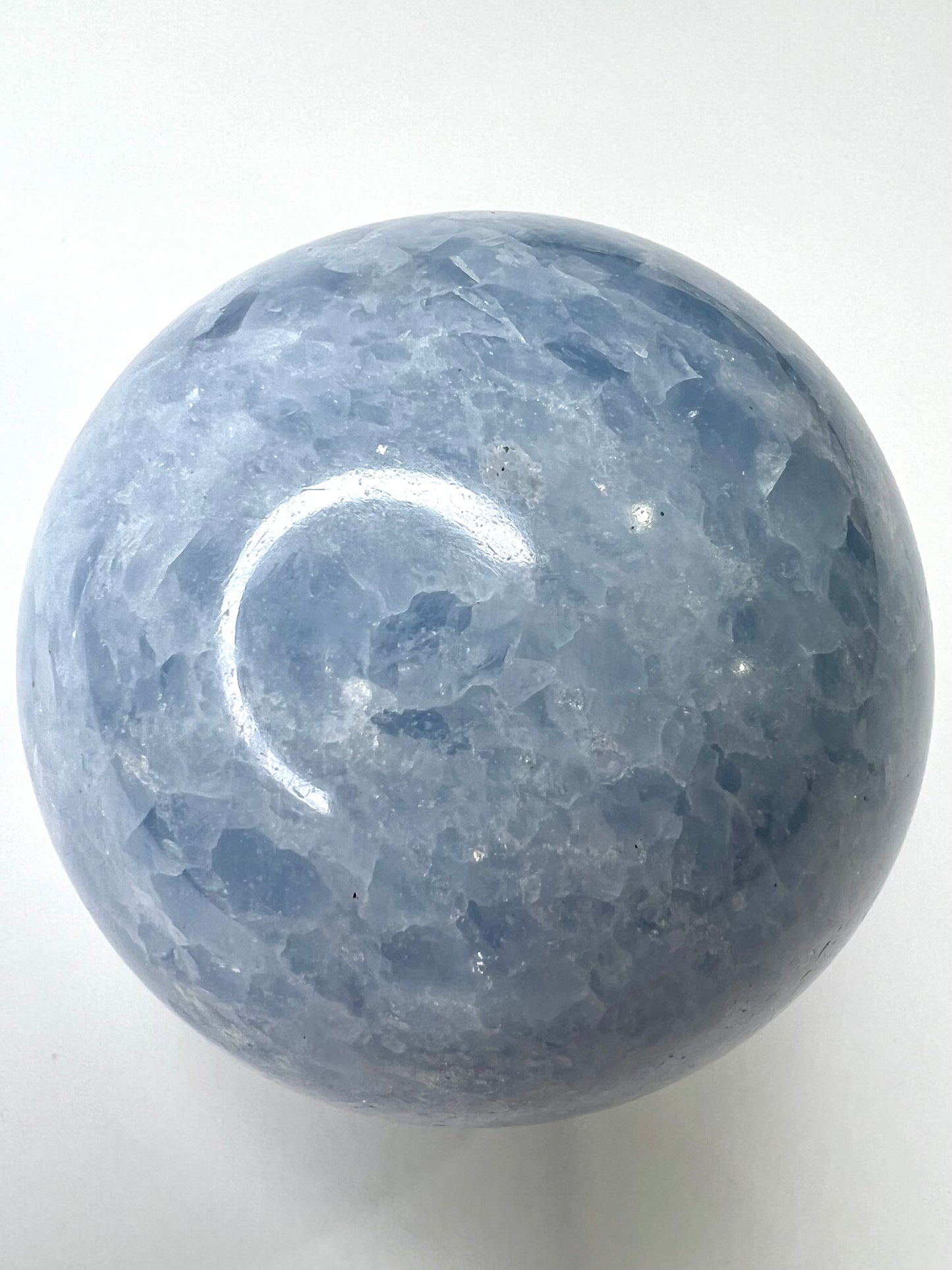 Calcite // Blue // Sphere