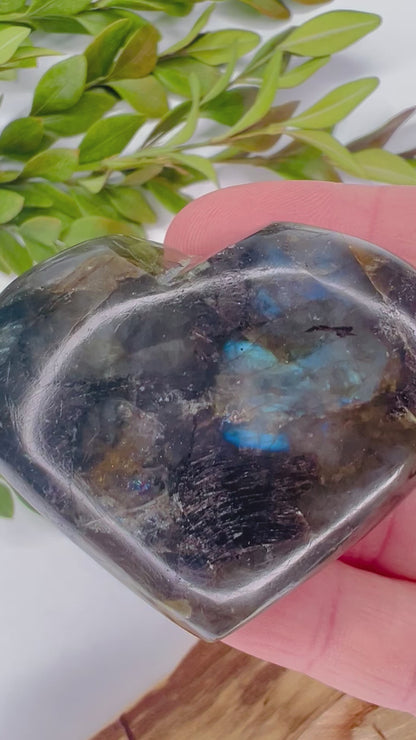 Labradorite // Heart