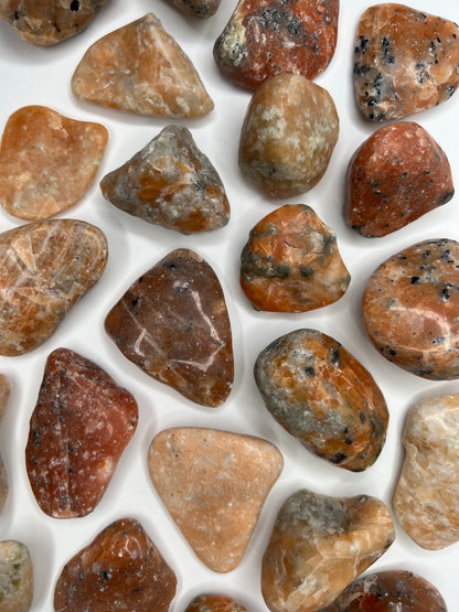 Calcite, Orange - Large, Tumbled