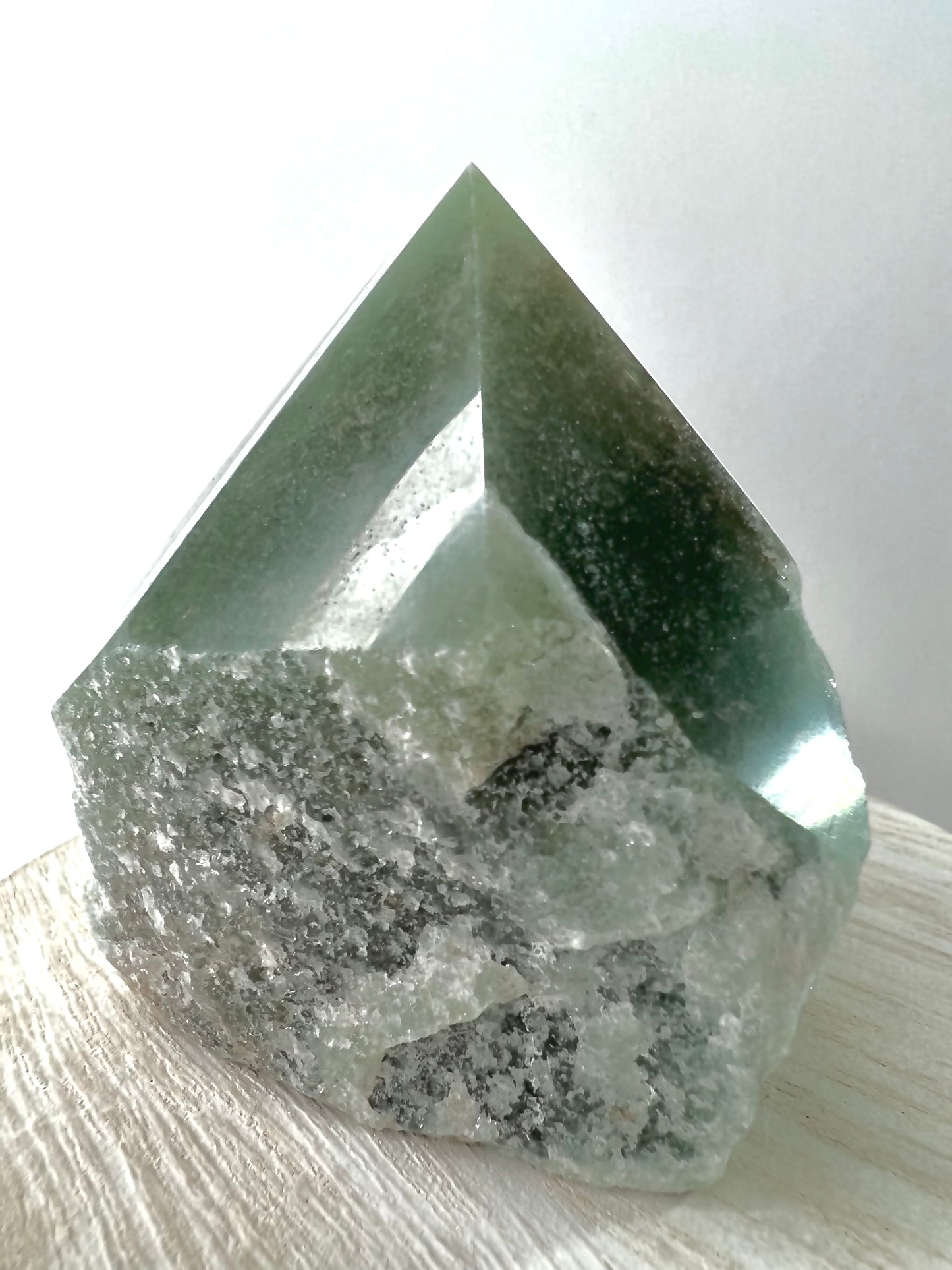 Aventurine // Green // Rough // Polished Point