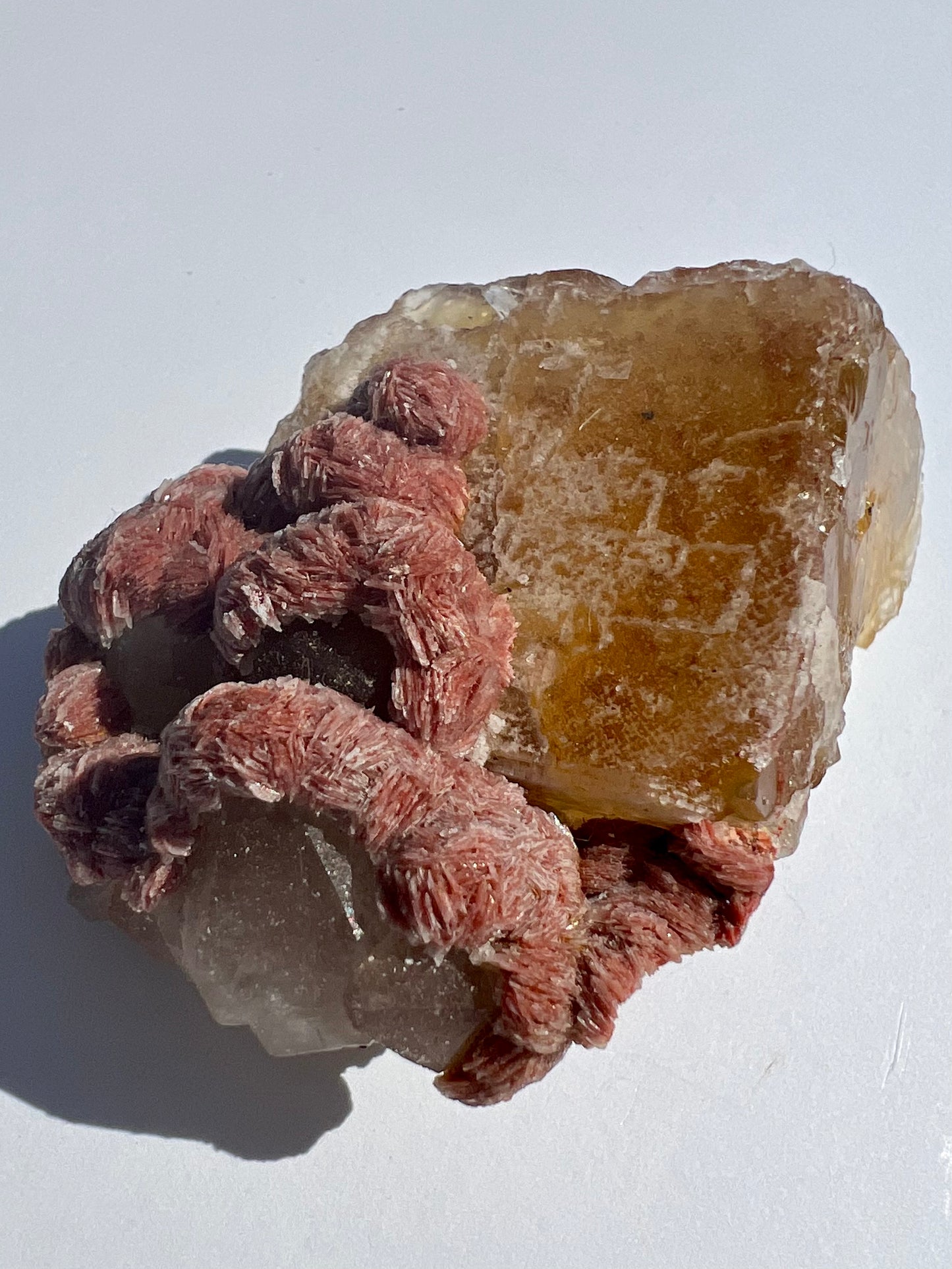 Fluorite // Yellow // Barite // Rough